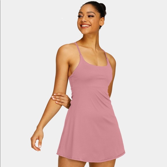 Halara Pink Euphoria Dress — Small - Picture 1 of 5